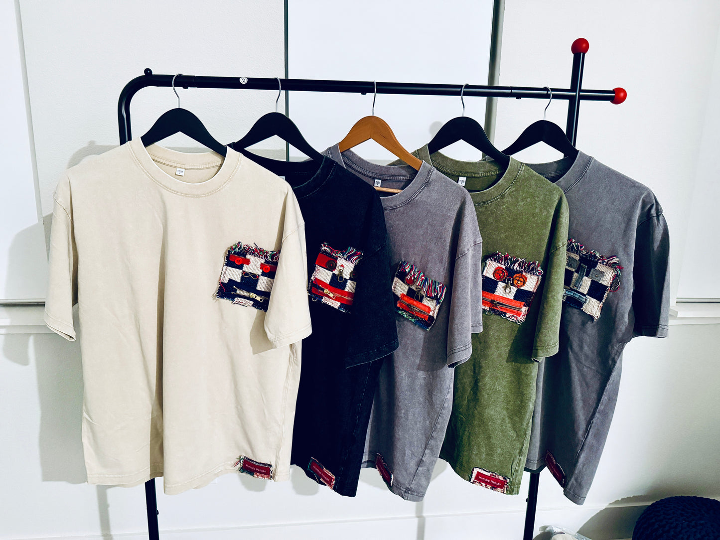 Threaded face shirt - Green