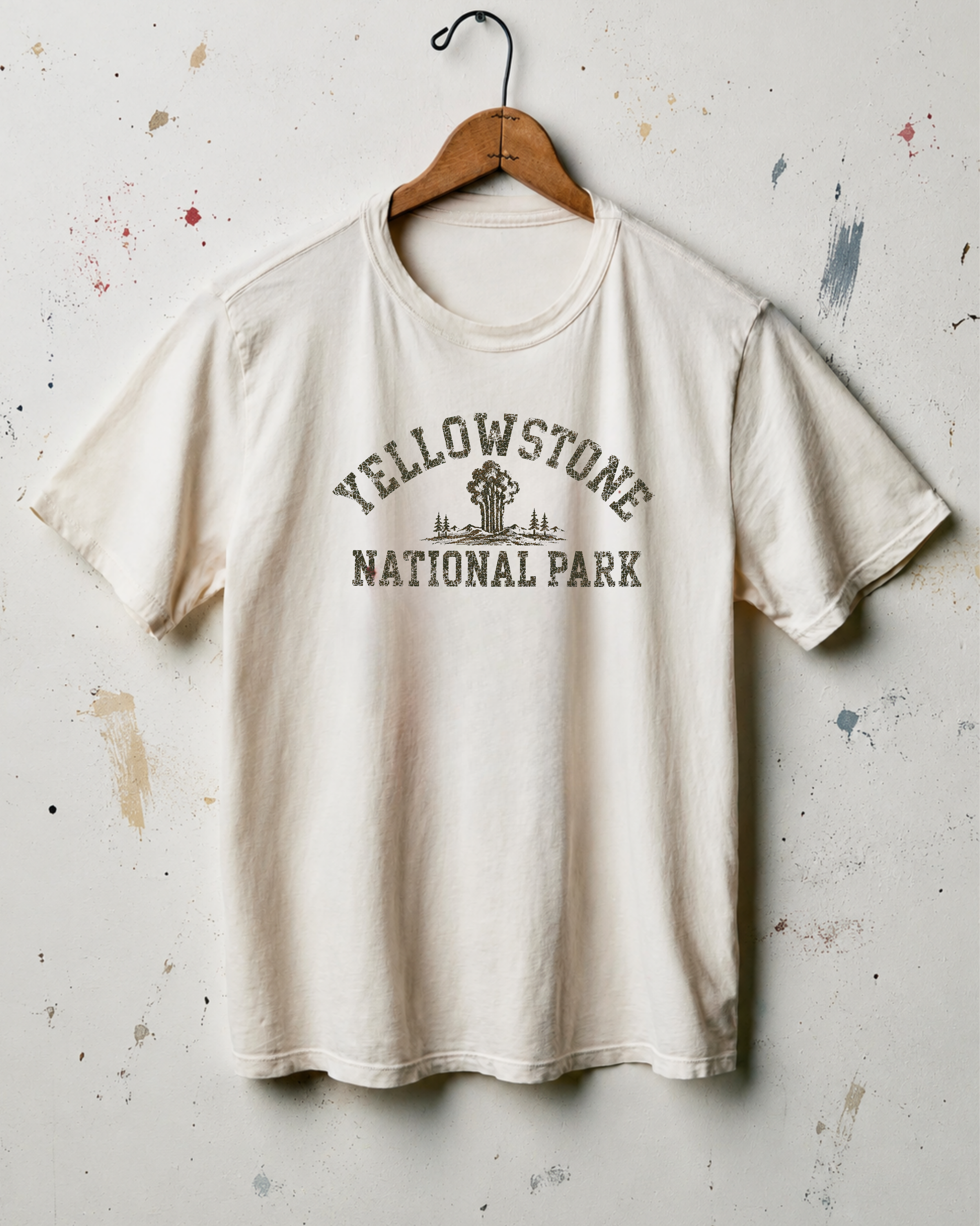 Yellowstone National Park Vintage Inspired Tee
