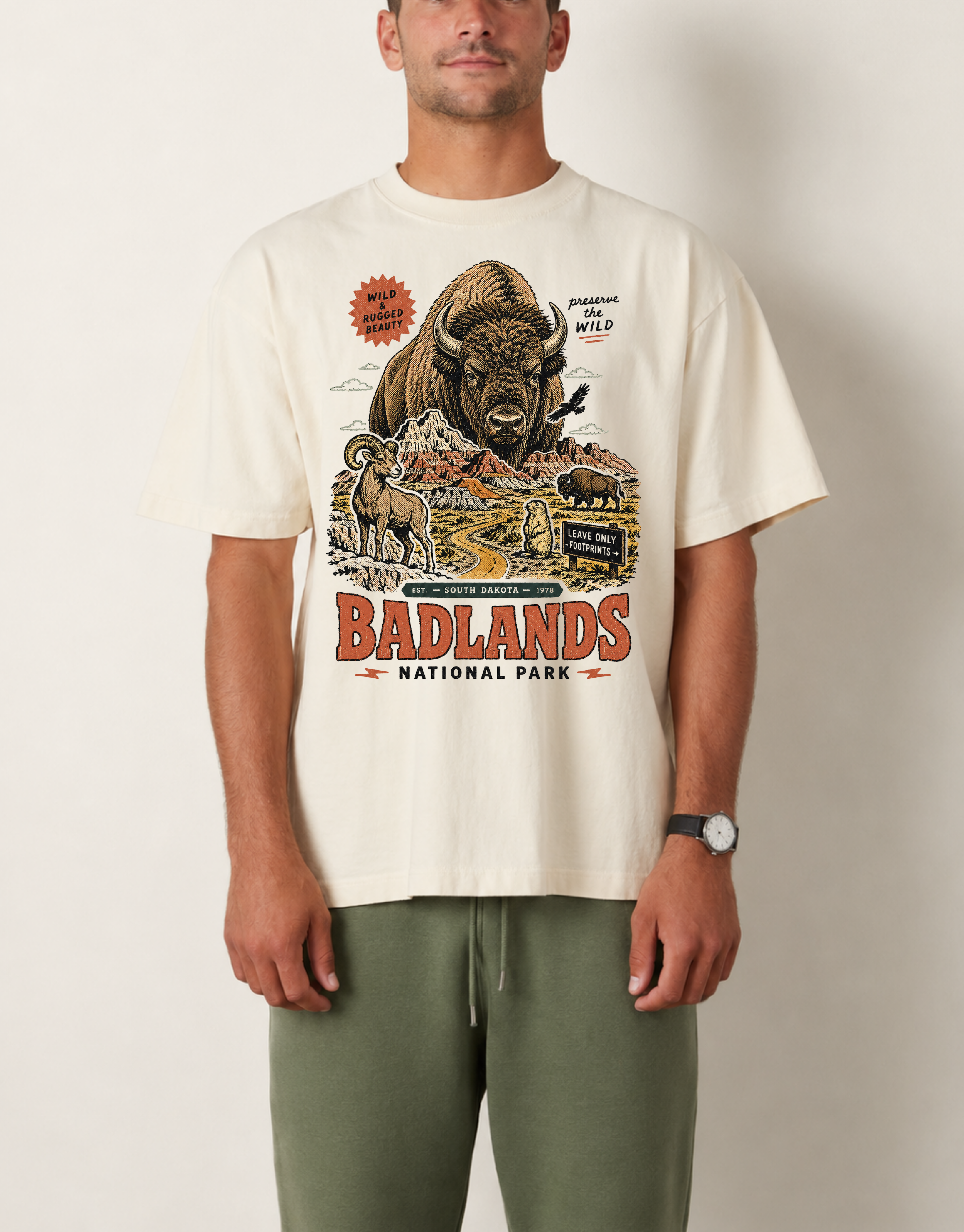 Badlands 2 graphic unisex t-shirt