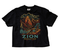 Zion National park boxy tee