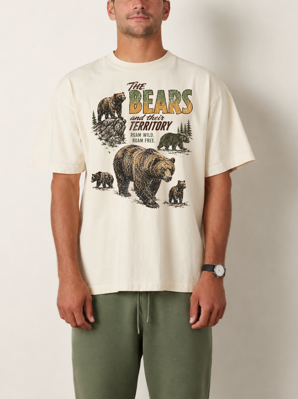 Bear graphic t-shirt