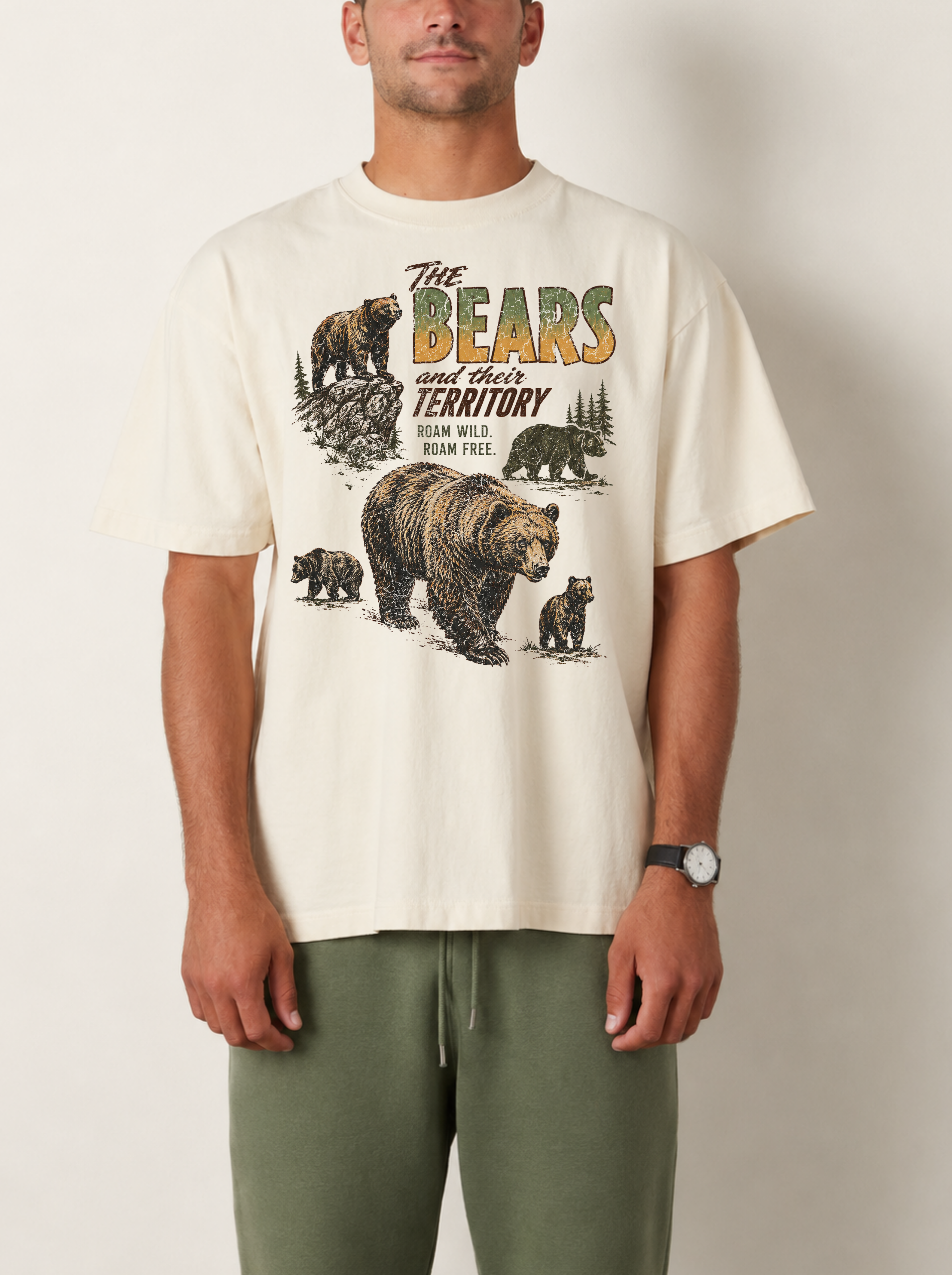 Bear graphic t-shirt