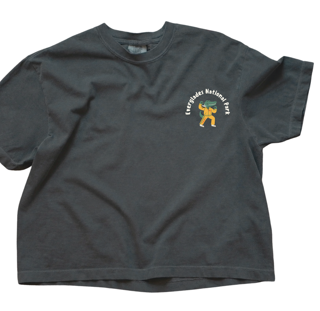 Everglades National Park Women’s cropped boxy tee