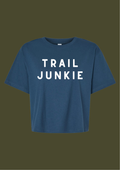 Women's Cropped Trail Junkie Tee