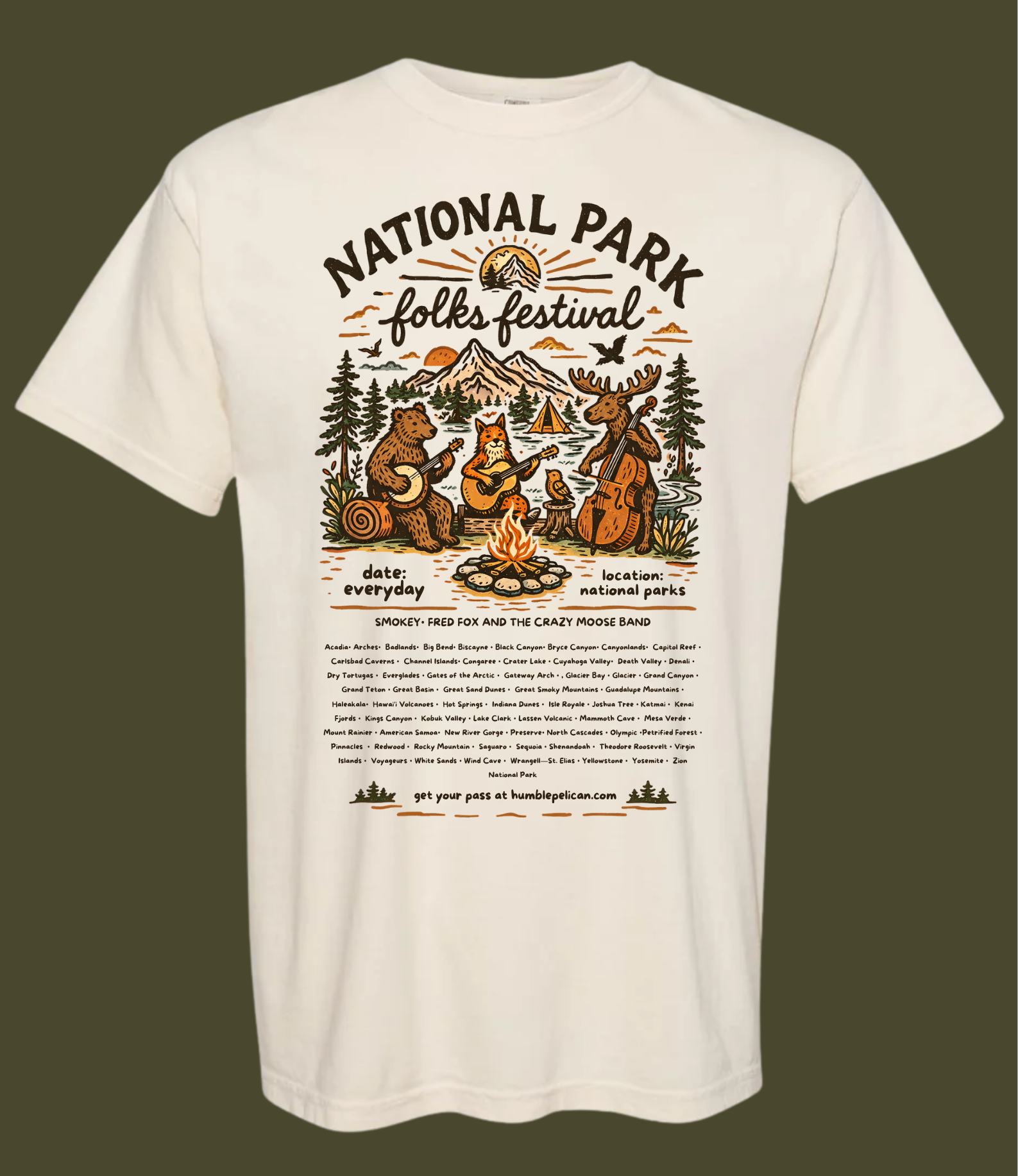 National Park Festival shirt