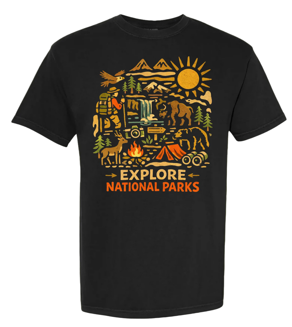 Explore National Park Tee