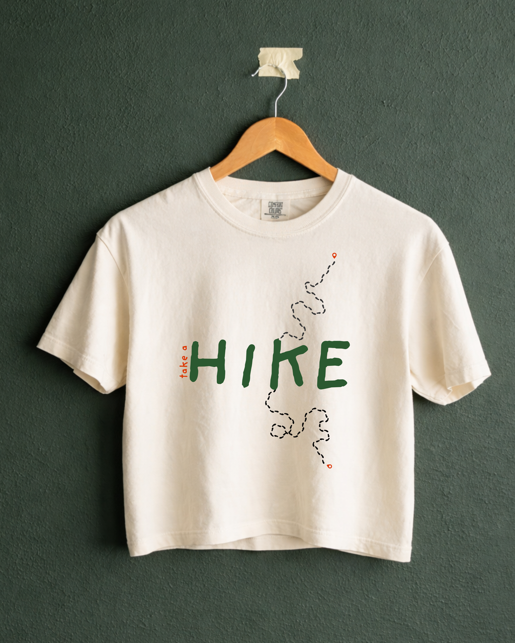 Take a Hike Women’s boxy tee