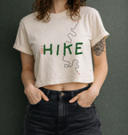Take a Hike Women’s boxy tee
