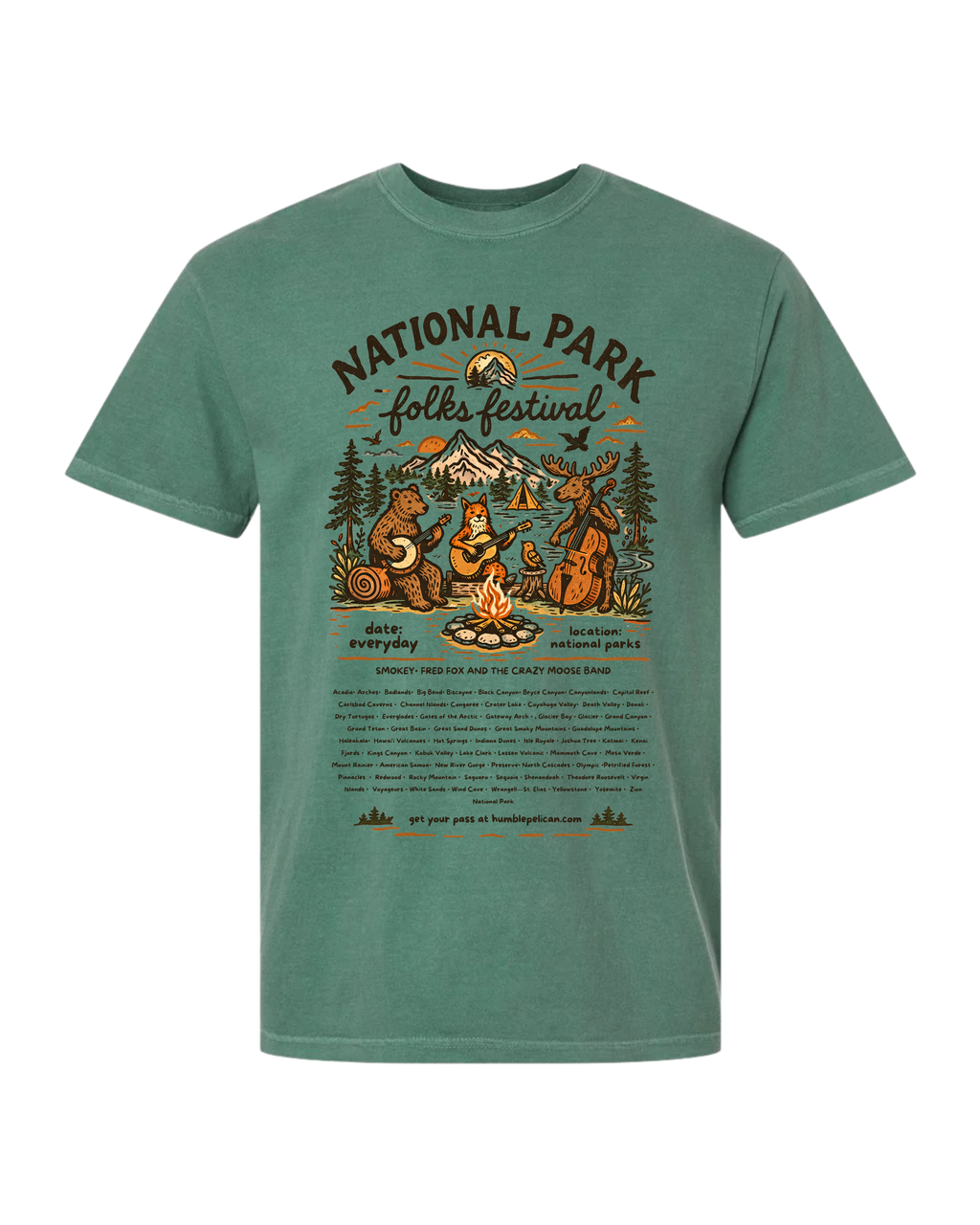 National Park Festival shirt