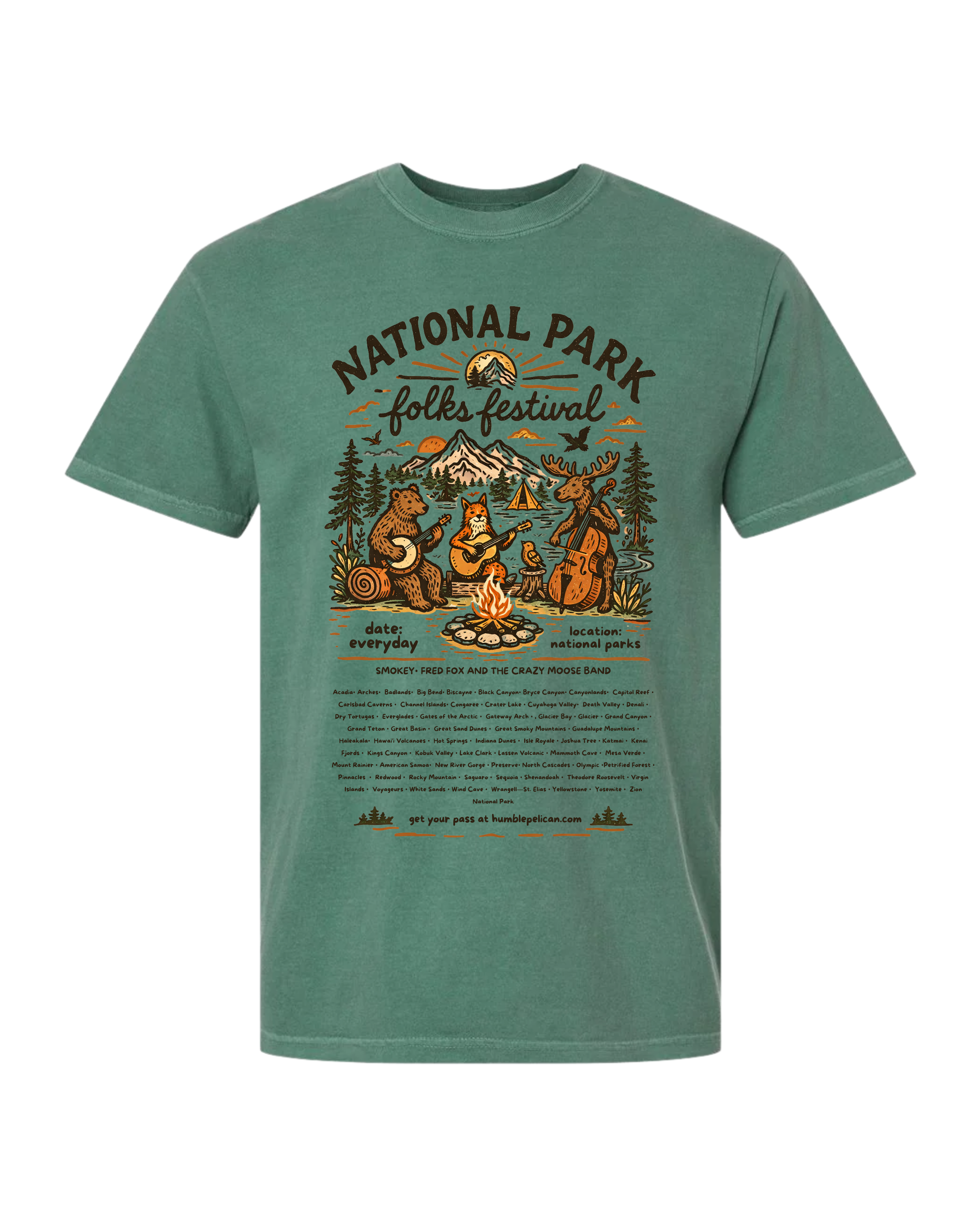 National Park Festival shirt