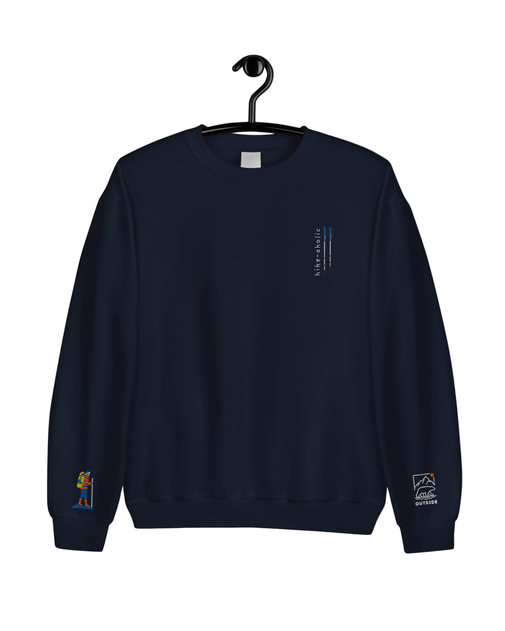 Multi-embroidered hiker Sweatshirt