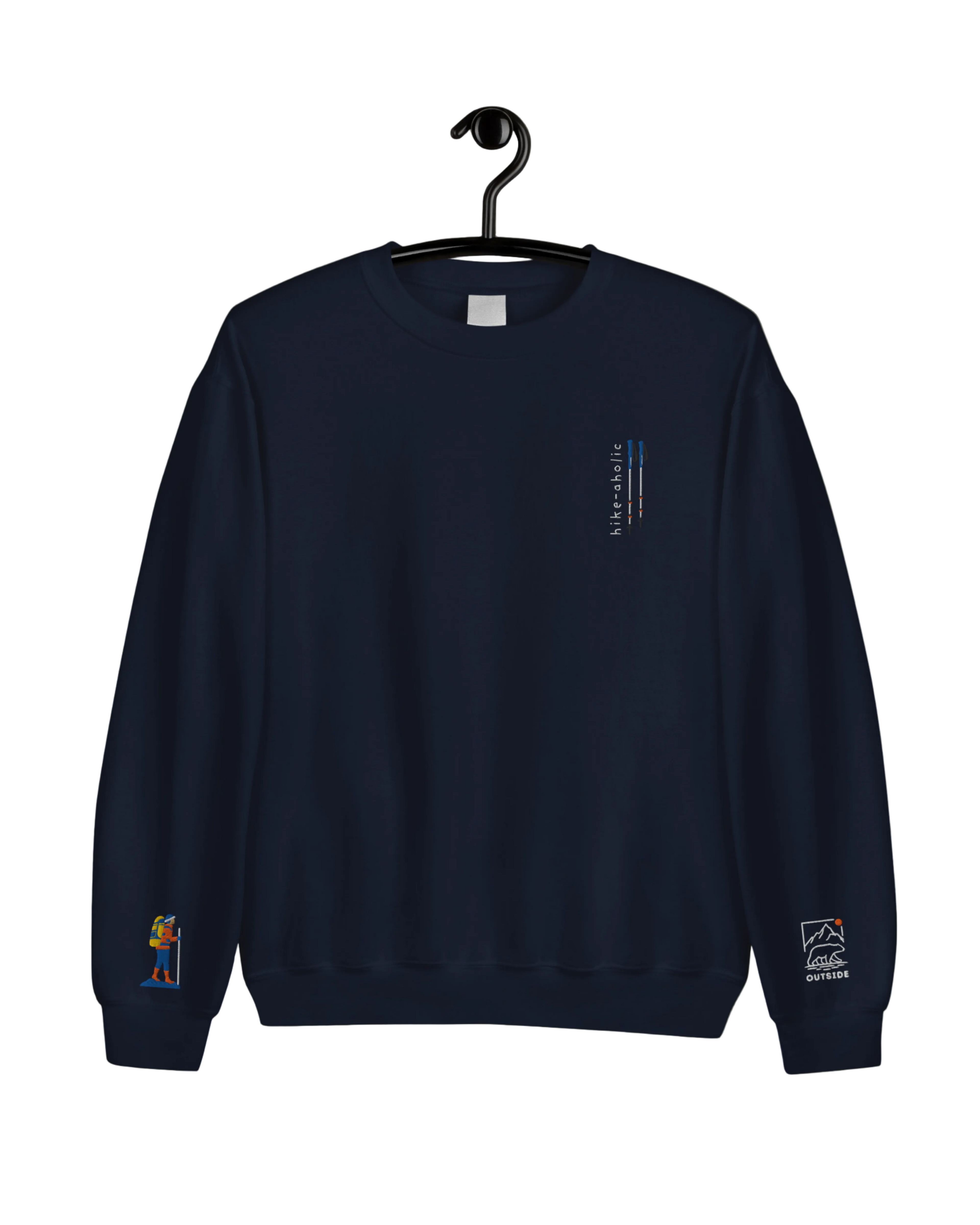 Multi-embroidered hiker Sweatshirt