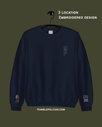 Multi-embroidered hiker Sweatshirt