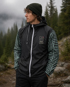 Lightweight Geometric Unisex windbreaker