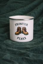 Frontier Peaks Enamel Mug