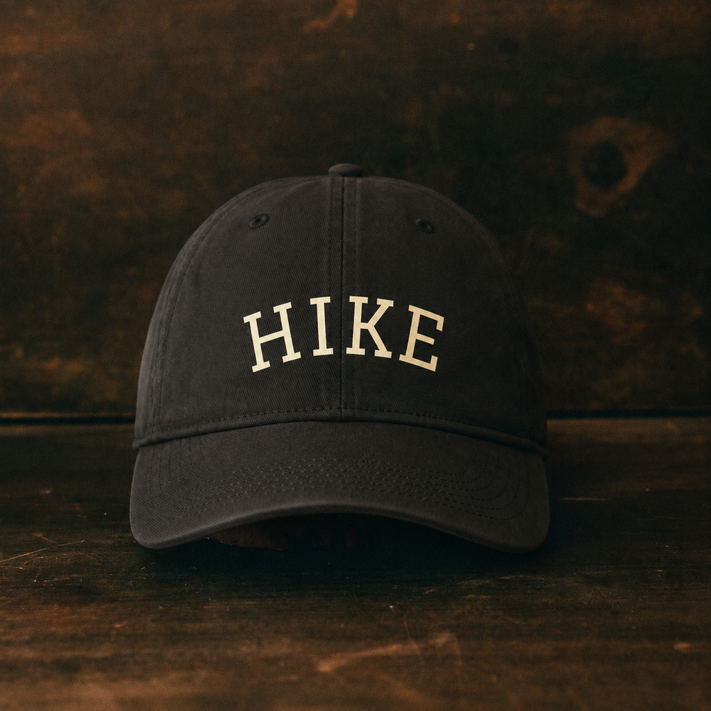"HIKE" Washed Cap