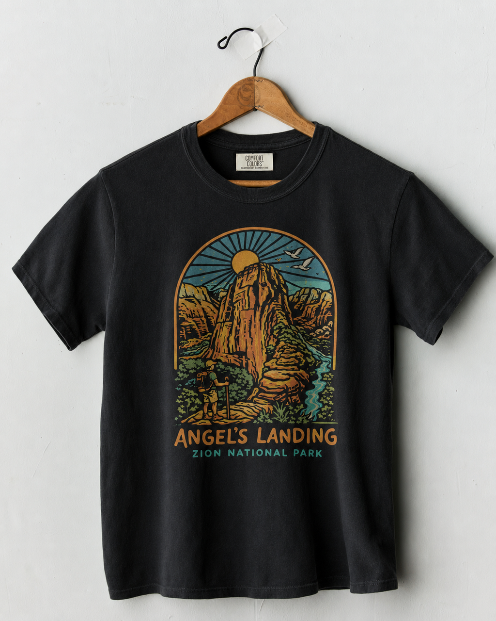 Women’s Boxy cropped Angel's Landing Shirt