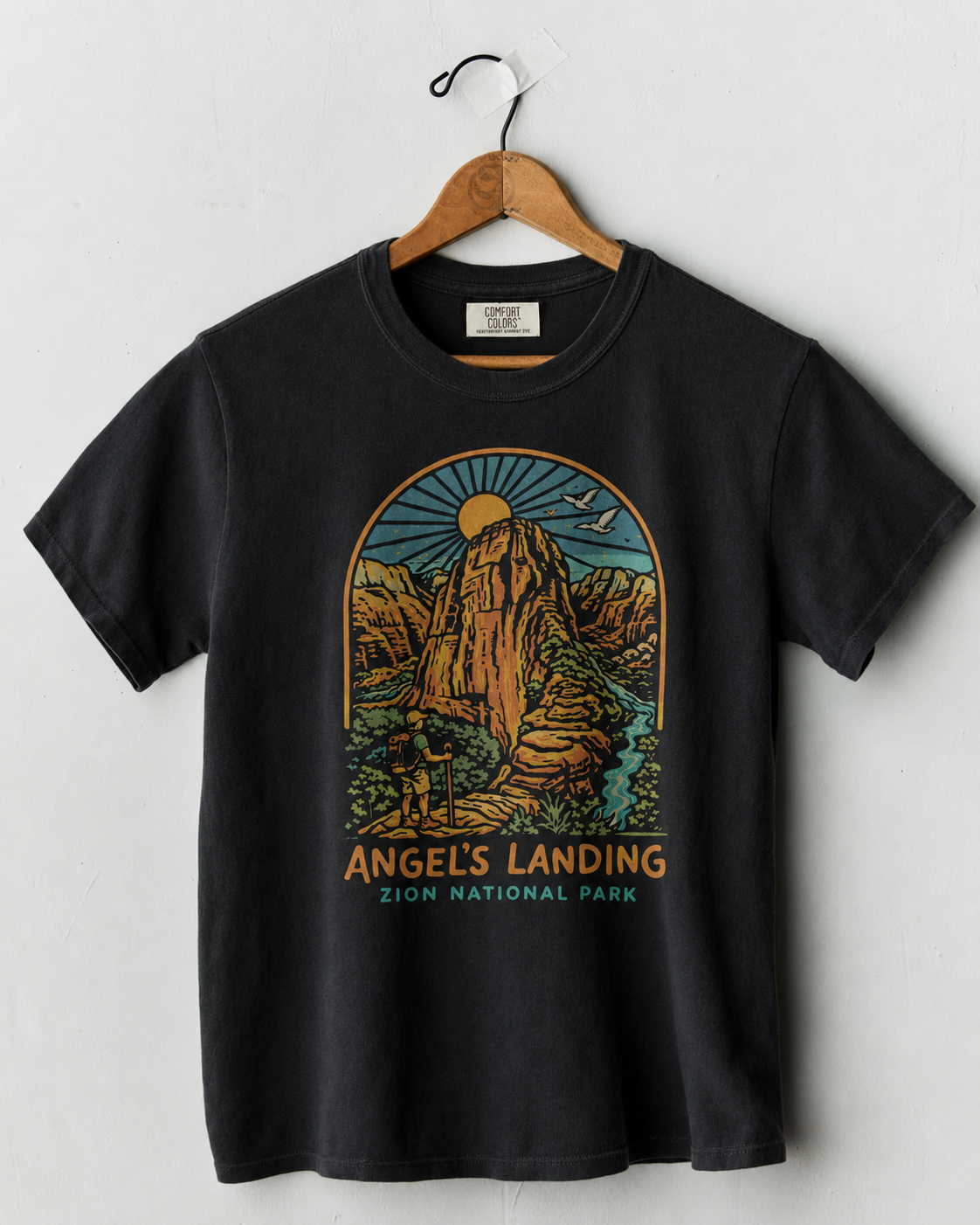Women’s Boxy cropped Angel's Landing Shirt