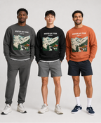 Winter Ski Tour Statement Sweater