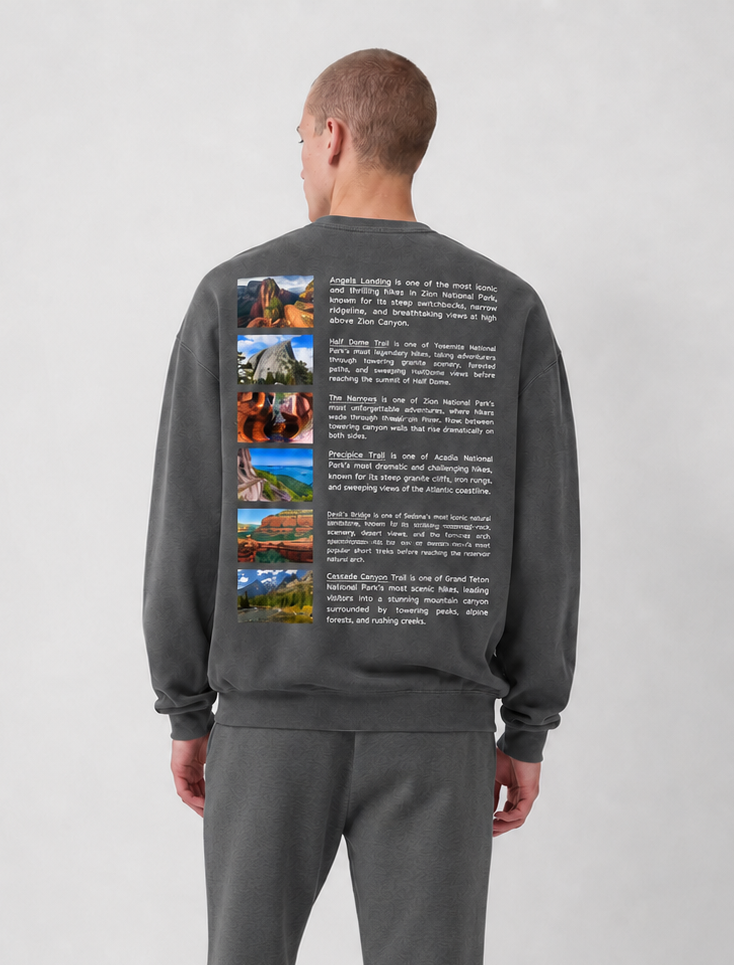 Iconic Hikes sweatshirt