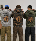 Multi Camo Wilder Beast Unisex Hoodie