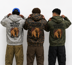 Multi Camo Wilder Beast Unisex Hoodie