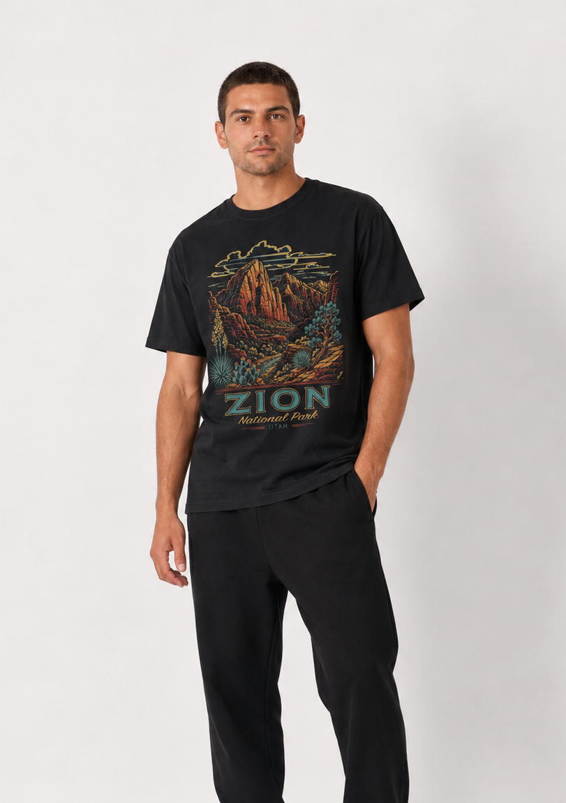 Zion national park t-shirt