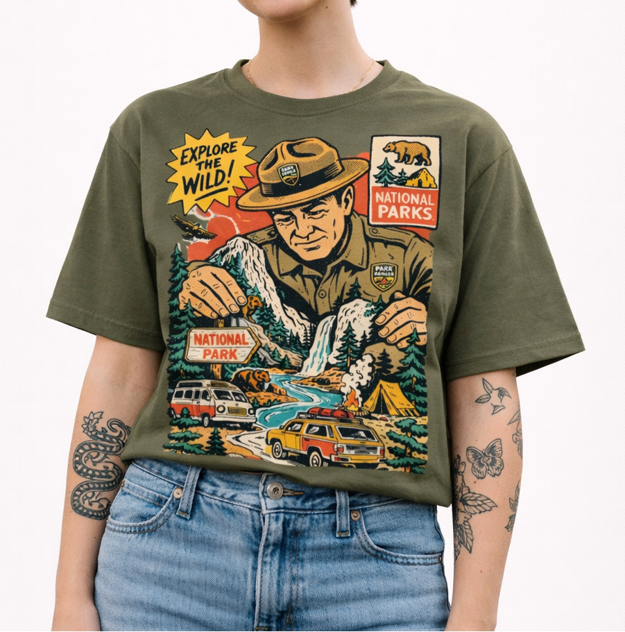 National Park graphic tee