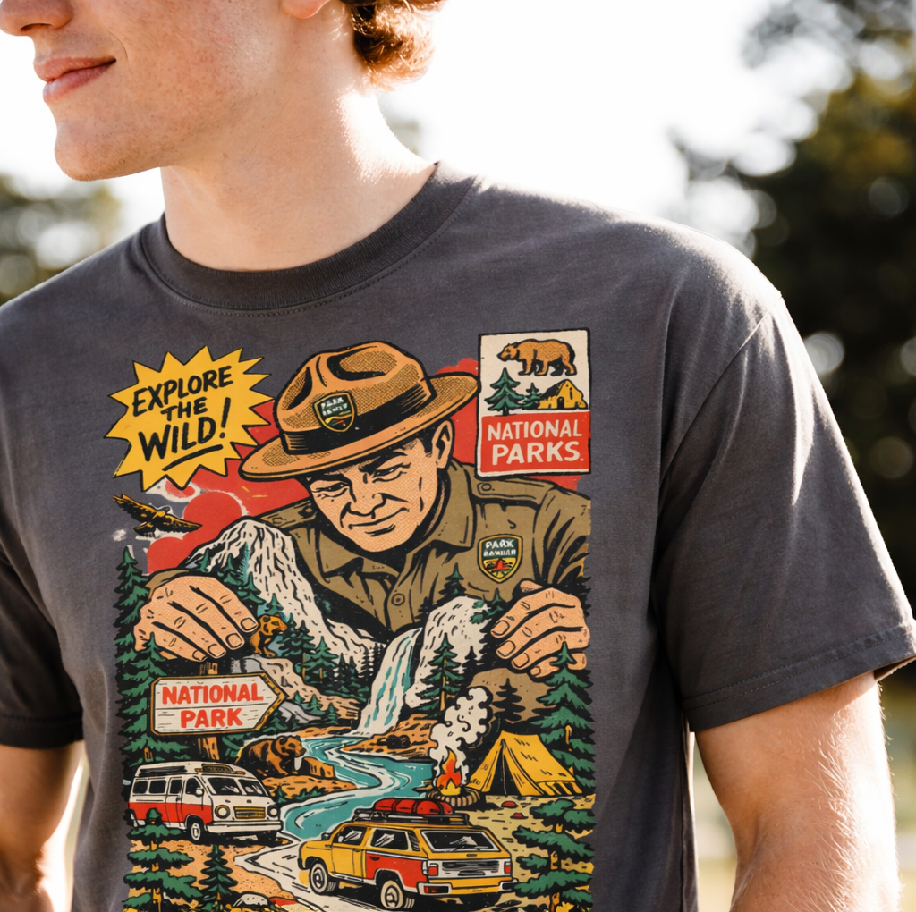 National Park graphic tee