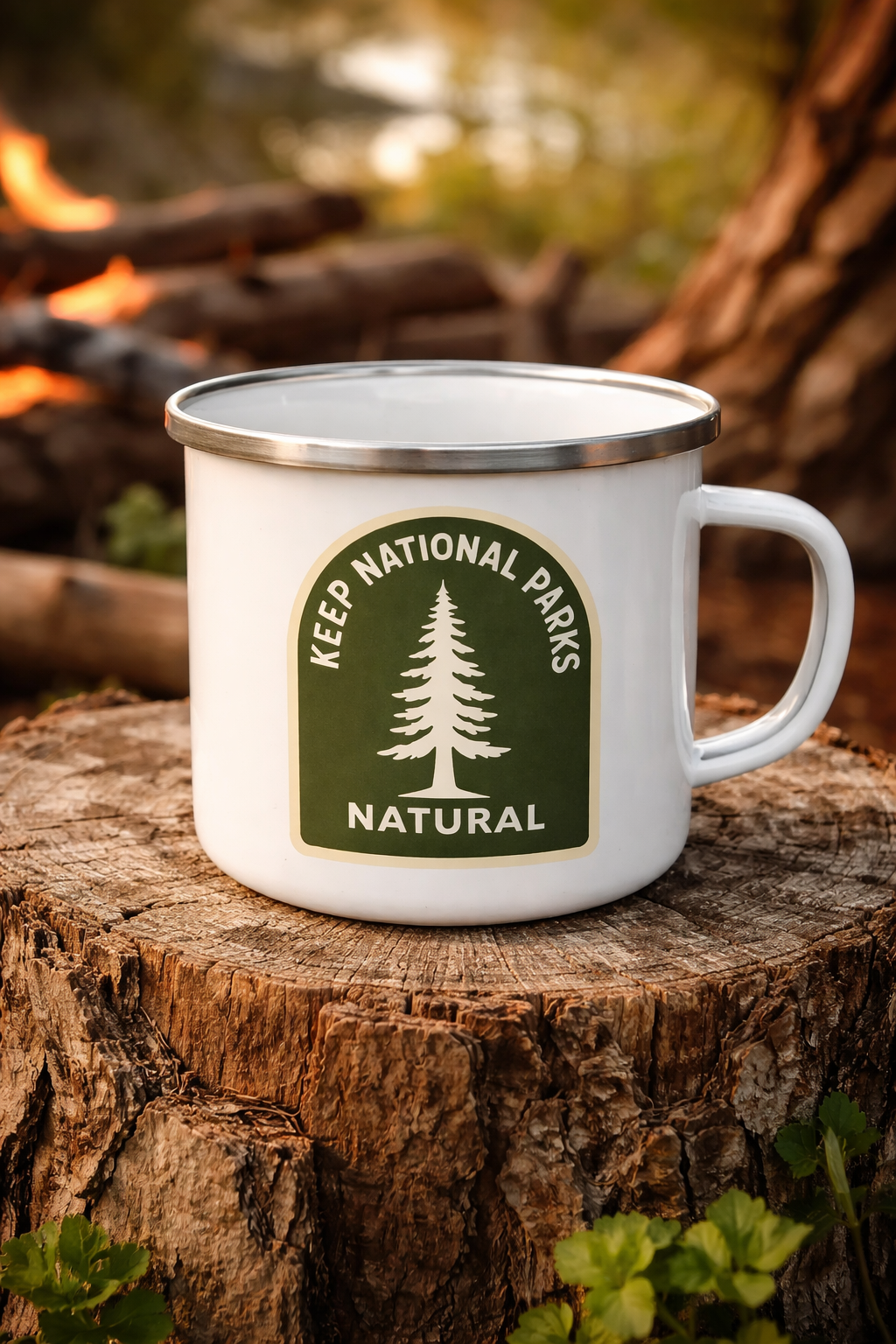 Natural Parks Enamel Mug