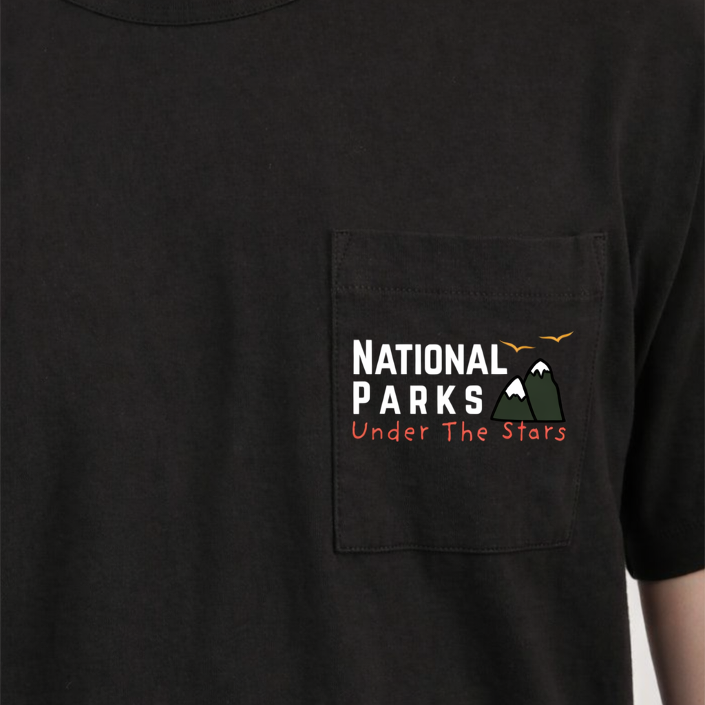 National Parks Under The Stars Pocket Tee