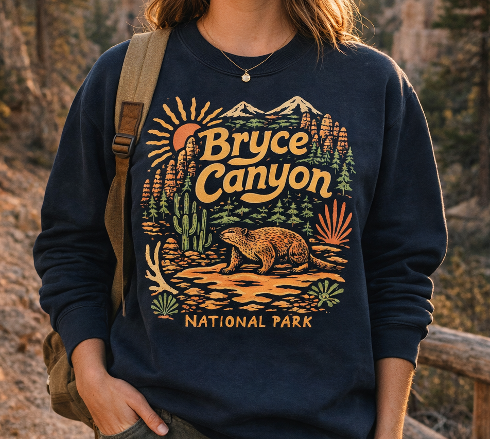 Bryce Canyon Ntl Park Unisex Sweatshirt