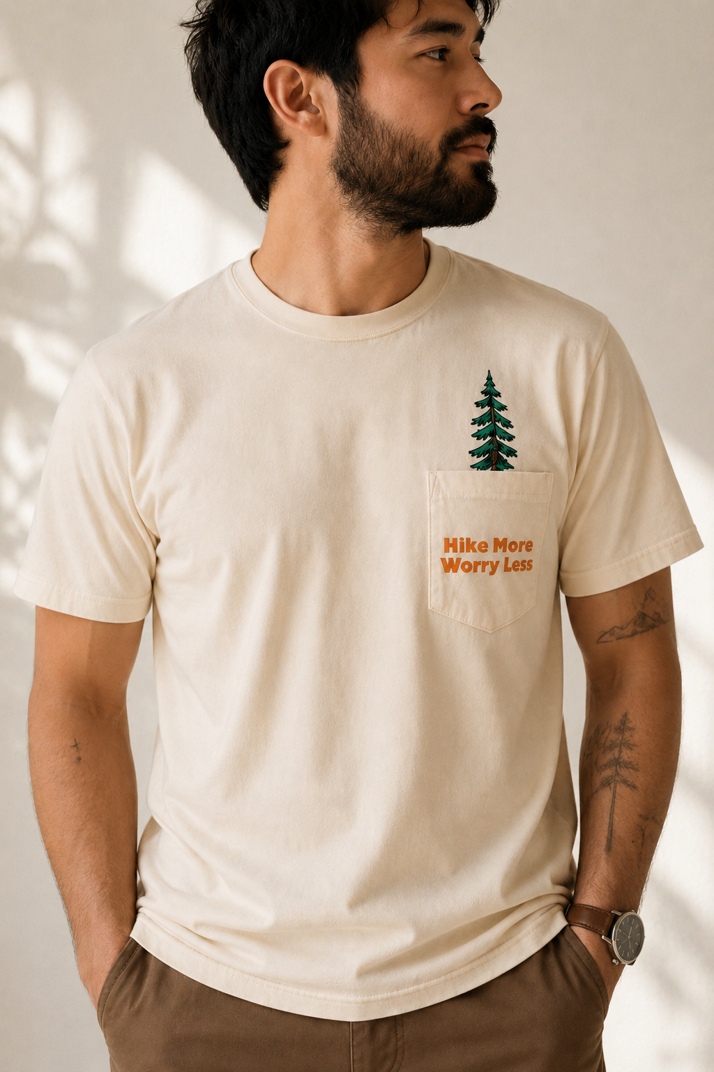 Hike More Pocket Tee