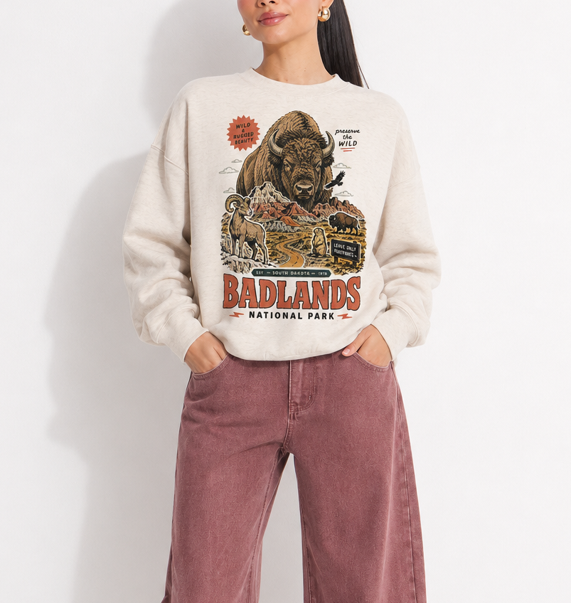Badlands unisex sweatshirt
