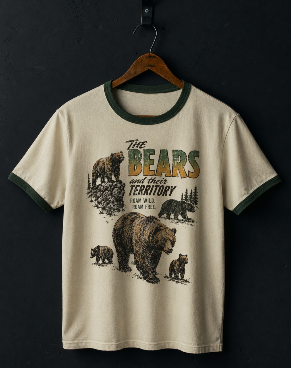 The Bears Unisex ringer tee