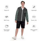 Lightweight Geometric Unisex windbreaker