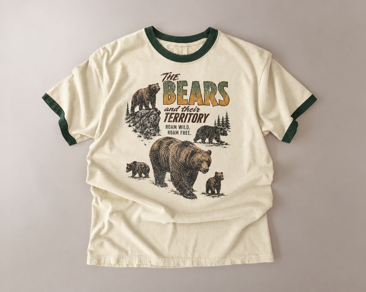 The Bears Unisex ringer tee