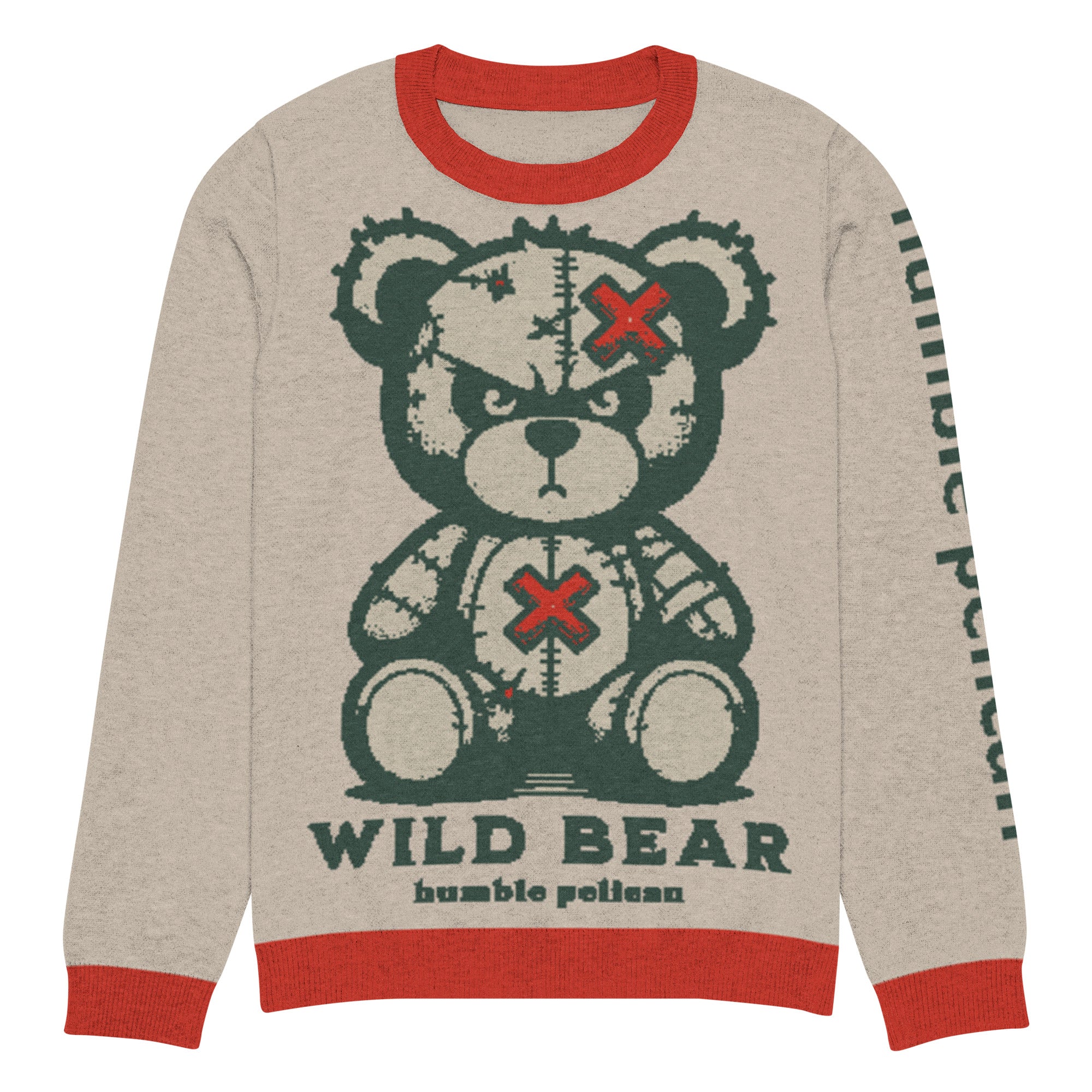 Size XS Hipster Bear Unisex Crewneck online Sweater