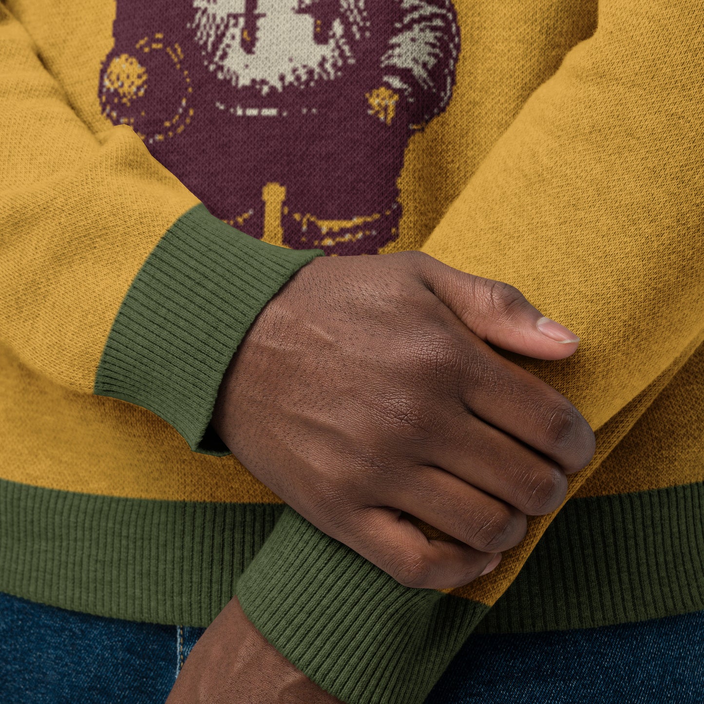 Humble Pelican Knitted crew neck sweater