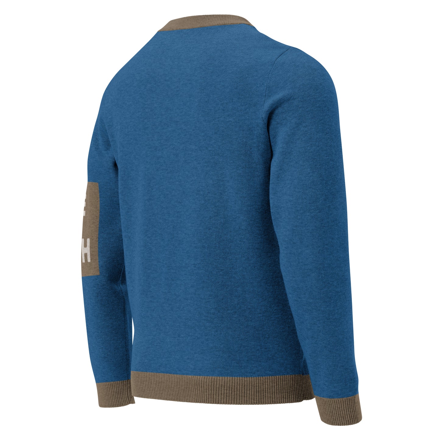 Save Earth Knitted crew neck sweater