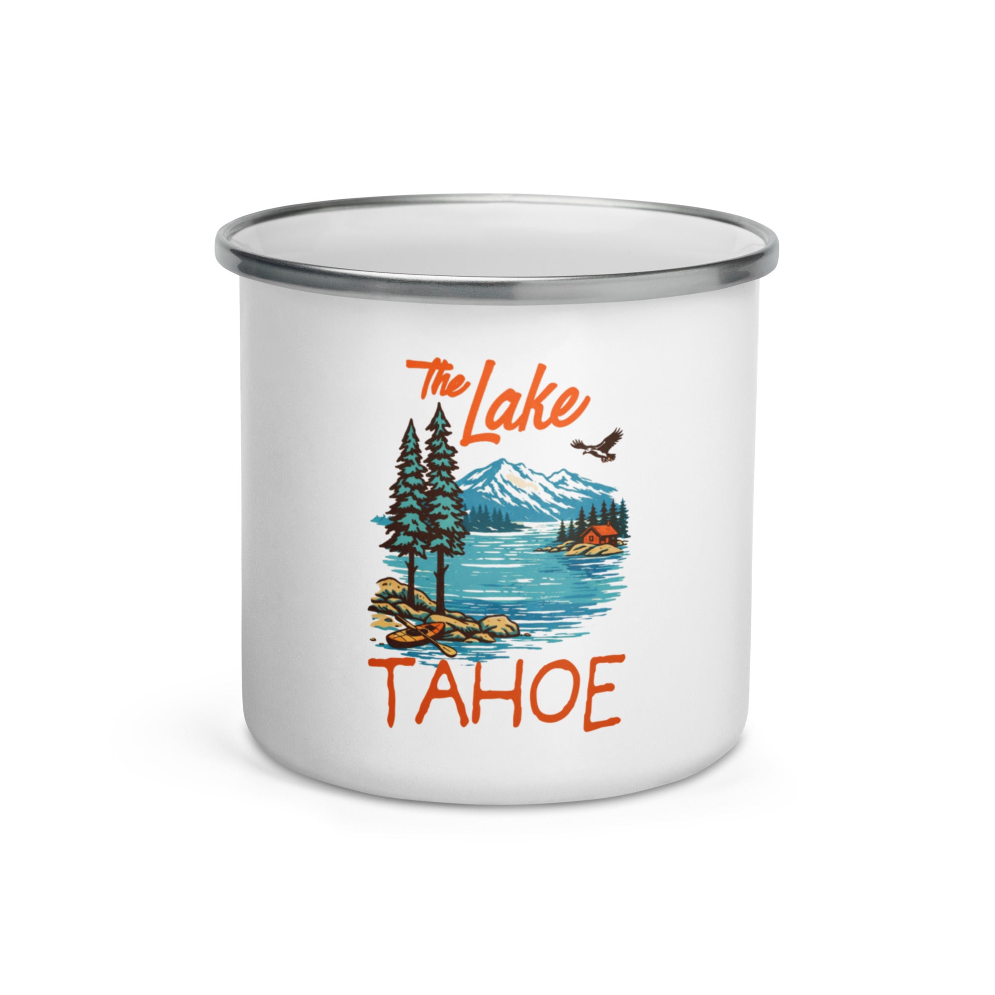 Lake Tahoe Enamel Mug