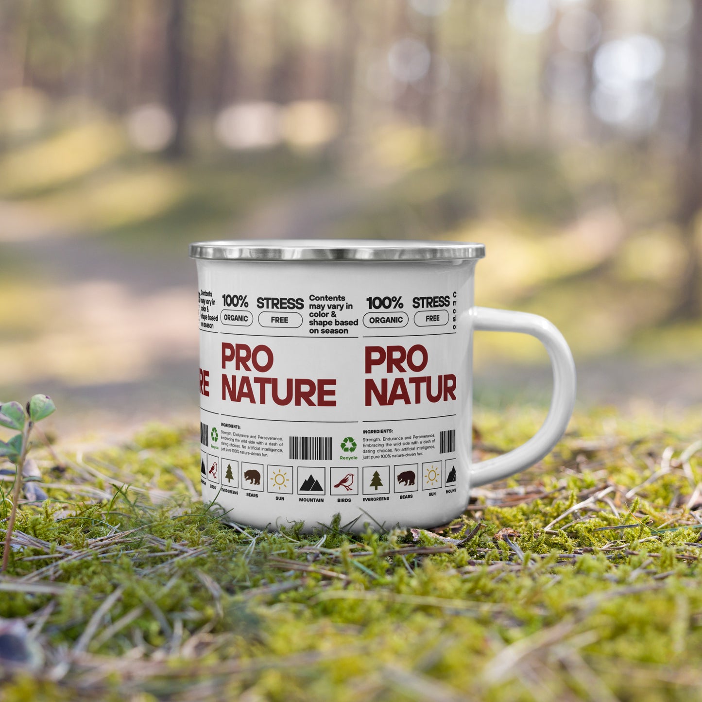 Pro Nature Enamel Mug