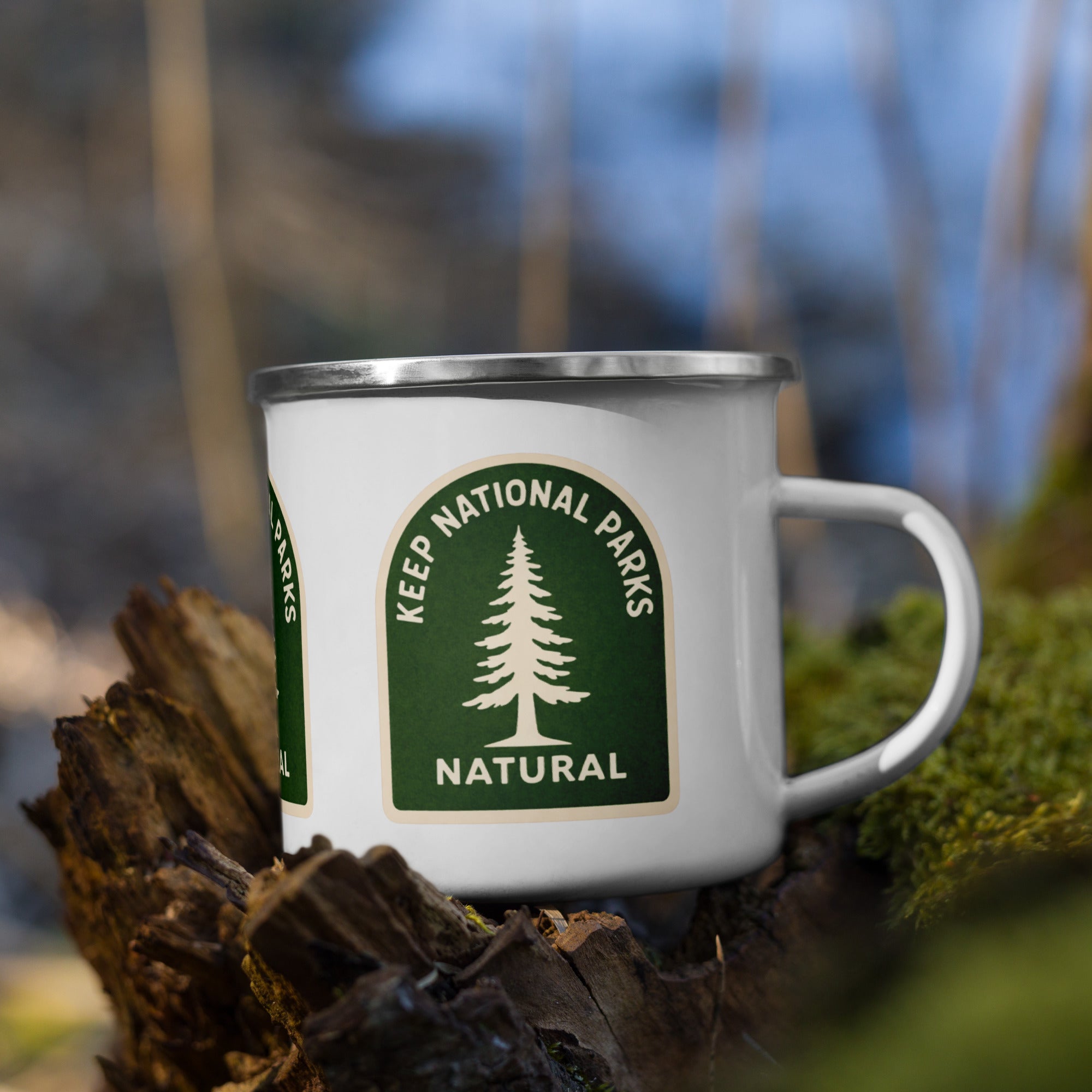 Natural Parks Enamel Mug