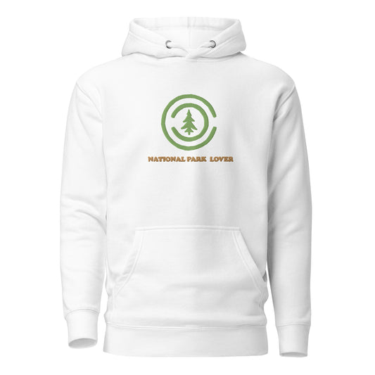 Embroidered National Park Lover Unisex Hoodie