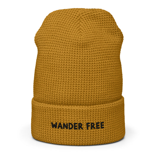 Wander Free Waffle beanie